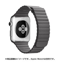 毎日特売Apple Watch 42mmレザーループ Lサイズ 腕時計(デジタル)