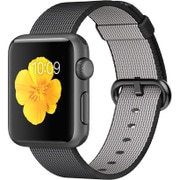 Apple Watch Sport 38mm スペースグレイアルミニウムケースとブラックウーブンナイロン
