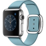 Apple Watch 38mm ステンレススチールケースとブルージェイモダンバックル - Medium