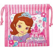 キャラクターグッズ ランチ巾着 ちいさなプリンセス ソフィア ピンク