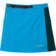 1105427-CBDT-L [ストレッチO.D.ラップショーツ レディース L シアンブルー×ダークティール]