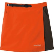 1105427-SOCN-M [ストレッチO.D.ラップショーツ レディース M サンセットオレンジ×チェストナット]