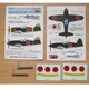 R027 [1/72スケール 雷電搭載ロケット 3式6番27号爆弾（ロケット） 2個入り デカール]