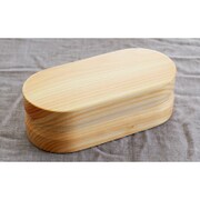 食器洗い機対応 ナチュラル 紀州桧ランチボックス Type-2