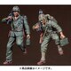 DO35C11 [1/35スケール WWII 米 斜面を下る海兵隊機銃チーム 2体セット]