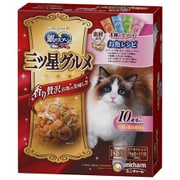 銀のスプーン 三ツ星グルメ 腎臓の健康維持用 10歳頃から 4種のアソート素材入り お魚レシピ [猫用 ドライフード 10歳～ 200g 総合栄養食]