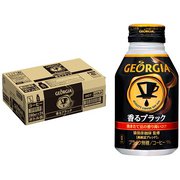 ジョージア ヨーロピアン香るブラック ボトル缶 290ml×24本 [コーヒー飲料]