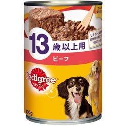 ペディグリー 13歳以上用ビーフ [犬用 ウェットフード 400g 総合栄養食]