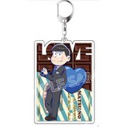 おそ松さん LOVE松アクリルキーホルダー カラ松 [キャラクターグッズ]