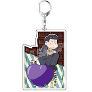 おそ松さん LOVE松アクリルキーホルダー 一松 [キャラクターグッズ]