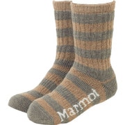 MJAS6369 BRN 25-27 [TREKKING PP BORDER S（トレッキングピーピーボーダーソックス 25～27cm）]