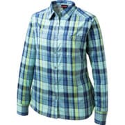 MJSS6535W BLU L [WS MOUNTAIN QD L/S S（ウイメンズマウンテンキューディーロングスリーブシャツ Lサイズ）]
