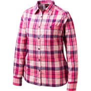 MJSS6535W PNK L [WS MOUNTAIN QD L/S S（ウイメンズマウンテンキューディーロングスリーブシャツ Lサイズ）]