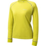 MJTS6515W BYEL L [WS SARAPEAK L/S CREW（ウイメンズサラピークロングスリーブクルー Lサイズ）]