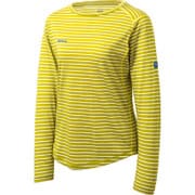 MJTS6525W CTRN XL [WS CLIMB WOOL PP BOR（ウイメンズクライムウールピーピーボーダーロングスリーブクルー XLサイズ）]