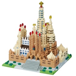 NB_028 nanoblock（ナノブロック） サグラダファミリア デラックスエディション [対象年齢：12歳～]
