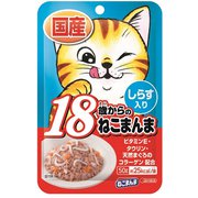 18歳からのねこまんまパウチ しらす入り 50g [キャットフード]