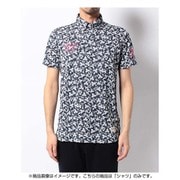 CBM2724 M174 半袖ニットシャツ M [ネイビーブルー]