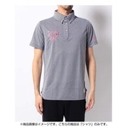CBM2725 M174 半袖ニットシャツ LL [ネイビーブルー]