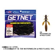 GN10ジャスターホッグ4.3 06WMR [クローワーム 06WATERMELON w/RED FLAKE]