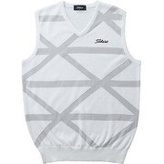 16SS 1667 ニットベスト ダイヤ OW-L