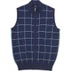 16SS 1671 ニット ジップベスト NV3L