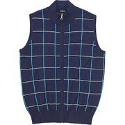 16SS 1671 ニット ジップベスト NV-S