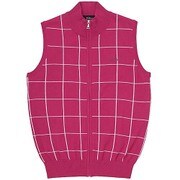16SS 1671 ニット ジップベスト PK3L