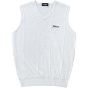 16SS 1672 ニットベストダイヤJQ OWLL