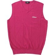 16SS 1672 ニットベストダイヤJQ PK-S