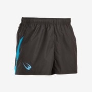 MK040LBKBL [トレーニングショートパンツ Lサイズ ブラック×ブルー]