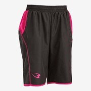 WK014MBKPI [トレーニングハーフパンツ WOMEN レディース Mサイズ ブラック×ピンク]
