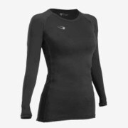 WG015MBKGY [BM・GEAR アスリートWOMEN ロングスリーブ レディース Mサイズ ブラック×グレー]