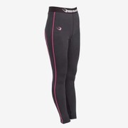 WG017LBKPI [BM・GEAR アスリートWOMEN ロングパンツ レディース Lサイズ ブラック×ピンク]