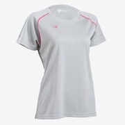 WD020LGY [BM・DRY WOMEN ハーフスリーブ6 レディース Lサイズ グレー]