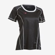 WD021-S-BK [BM・DRY WOMEN ハーフスリーブ7 Sサイズ ブラック]
