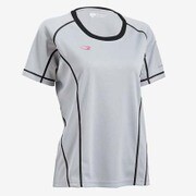 WD021SGY [BM・DRY WOMEN ハーフスリーブ7 レディース Sサイズ グレー]