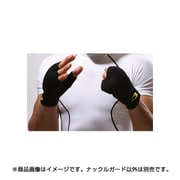 KD008XSBK [ナックルガード3 親指付 1組 XS ブラック]