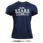 MD086MNV [BM・DRYハーフスリーブ バイオハザード S.T.A.R.S. Mサイズ ネイビー]