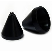 インシュレーター 3個入 ブラック COLD RAY CERAMIC/BLACK-3P