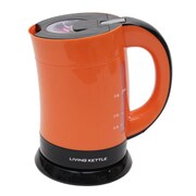LIVING KETTLE(リビングケトル) 0.8L オレンジ/ブラック HT-T009