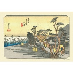 300-109 [ジグソーパズル 大磯「虎ヶ雨」 東海道五十三次 300ピース]