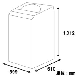 ヨドバシ.com - パナソニック Panasonic NA-FA90H3-N [全自動洗濯機