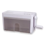 ハンドシュレッダーかるハンドル ホワイト HM-30W