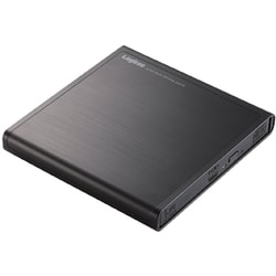 ポータブルDVDドライブ/Surface(サーフェス)対応/編集＆再生＆書込みソフト付/USB2.0/ブラック LDR-PMJ8U2VBK