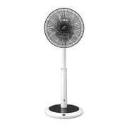 DCモーター リビング扇風機 フルリモコン付 ホワイト UF-DTR30J W