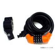 ケーブルロック ダイヤルタイプ ZEN MASTER OR/B 10mm/180cm UL-A600-03