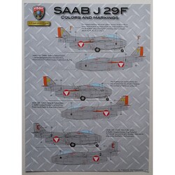 プラモデル　1/48 サーブ J 29F 戦闘機 オーストリア空軍 [PLR48A003] Amazon | PILOT REPLICAS 1/48 サーブ J 29F 戦闘機