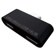 ハブ ブラック USB2-HUBMC2CH-B