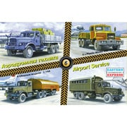 空港サービスセット#6 （KrAZ cars） [1/144 カーモデル]